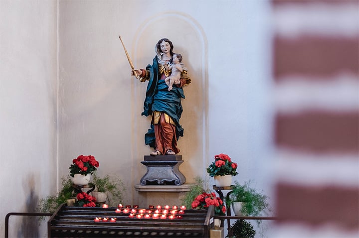 Marienfigur in der Pfarrkirche St. Maria in Starnberg