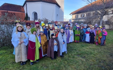 Sternsinger in der Pfarrei Perchting mit Hadorf und Landstetten