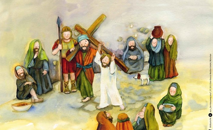 Kinderkreuzweg, Kinderauferstehungsfeier und Ostereiersuchen