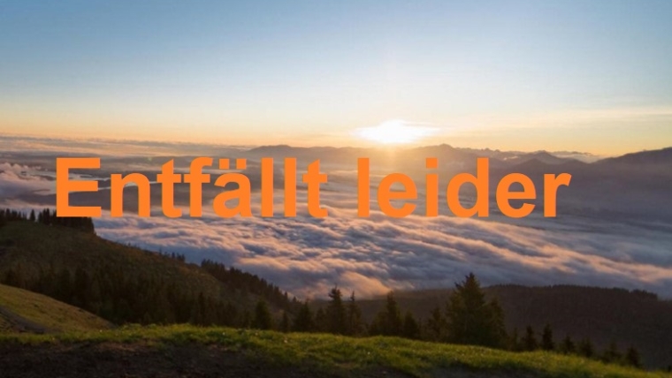 Entfällt: Unsere traditionelle Bergmesse