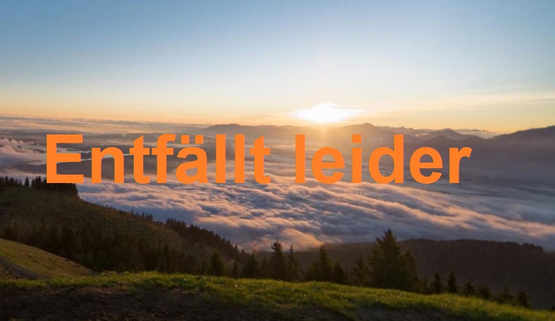 Entfällt: Unsere traditionelle Bergmesse