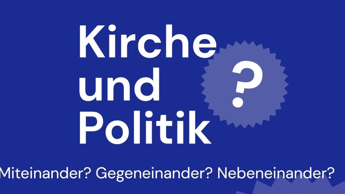 Minister Mehring und Bischof Bertram im Gespräch