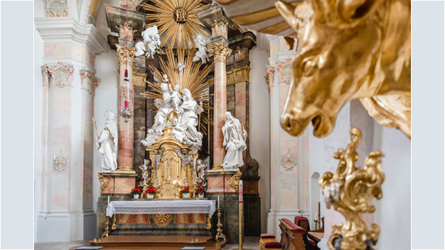 St. Starnberg, Hochaltar , Ignaz Günther